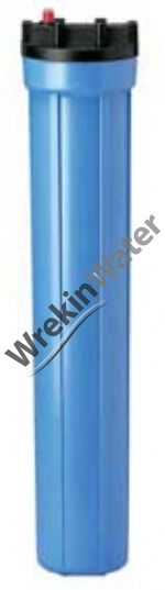 Pentek 20in 2G Standard Housing, 3/4in Ports with Pressure Release and Mounting Bosses p/n 150104